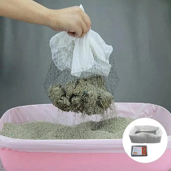 10Pcs Reusable Cat Litter Liners Bag