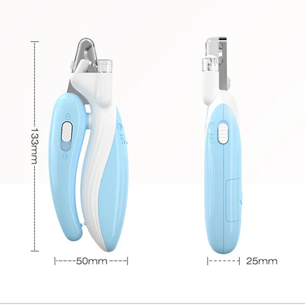 Professional Pet Nail Clippers with Led Light