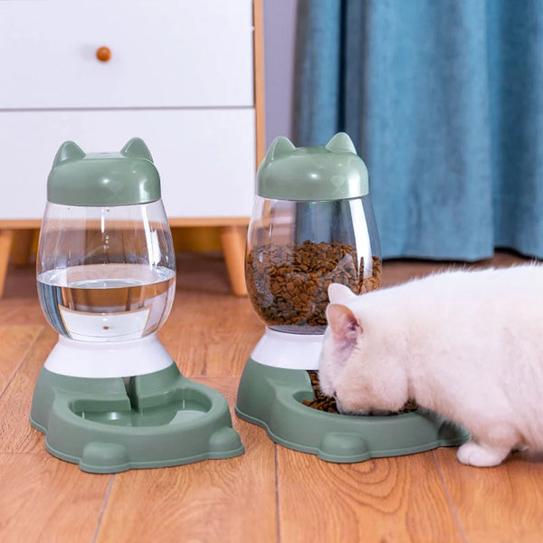 Pet Automatic Feeder And Drinking Bowl