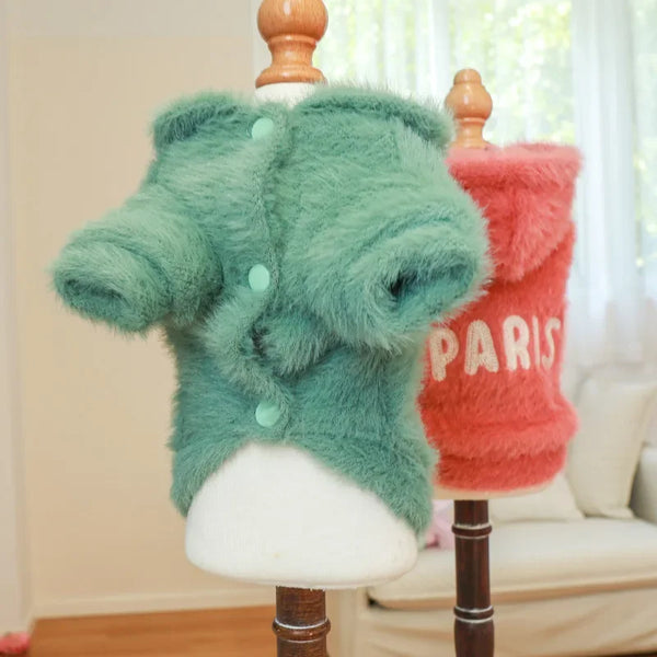 Autumn Winter Pet Hoodie Costume Sweatshirt