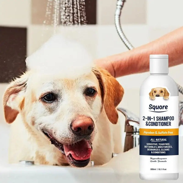 2-in-1 Pet Shower Gel Moisturizing Pet Shampoo