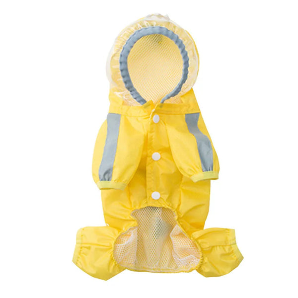 Waterproof Polyester Outdoor Pet Raincoat