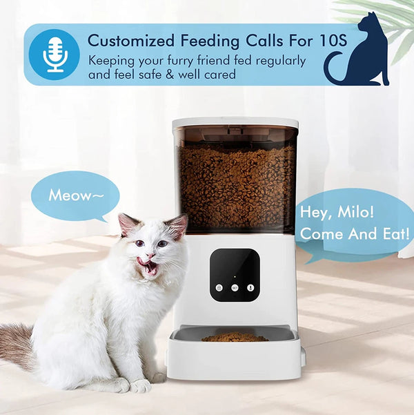 Automatic Camera Video Smart Pet Feeder