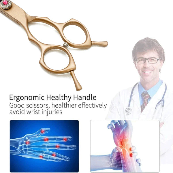 Professional Curved Pet Grooming Scissors