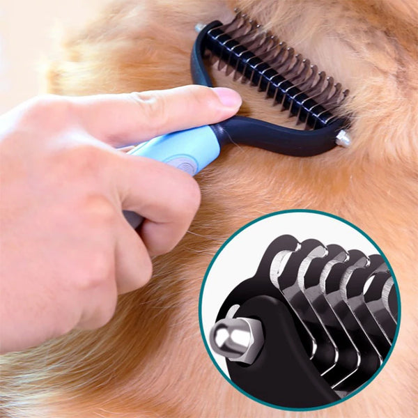 Pet 2 Sided Hair Remover Brush