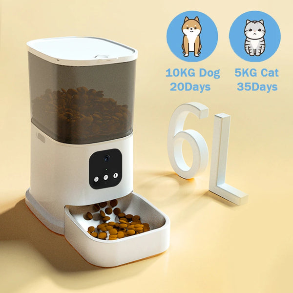 Automatic Camera Video Smart Pet Feeder