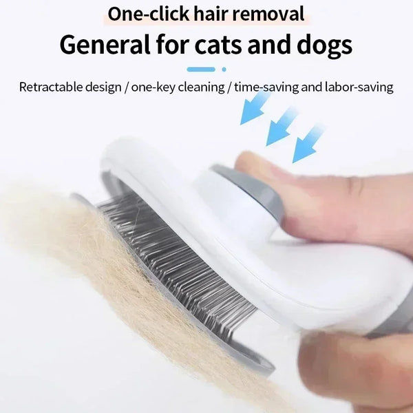 Stainless Steel Pet Hair Removal Comb