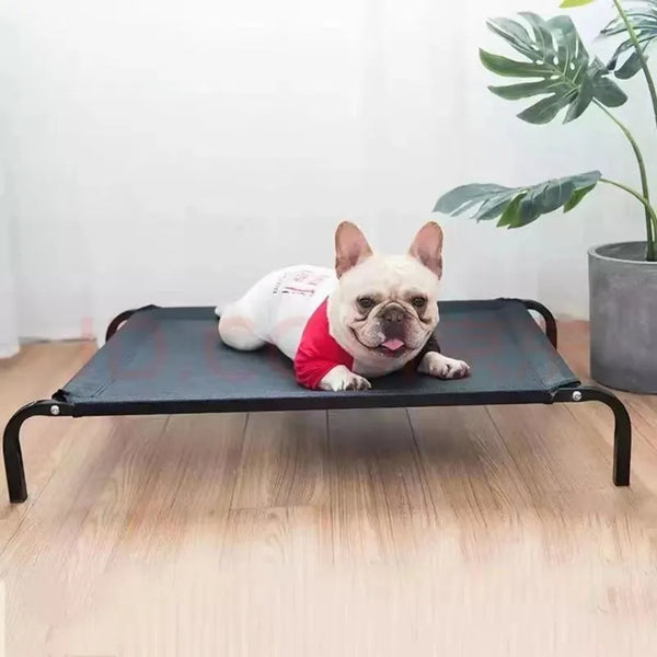 Elevated Folding Pet Camping Bed