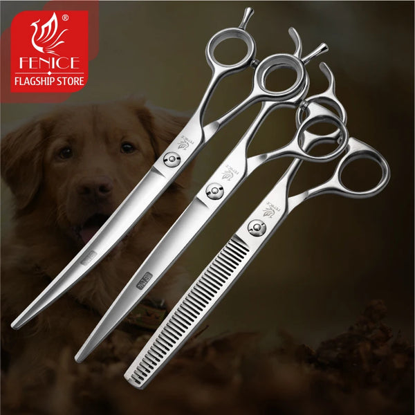 Dog Hair Cutting Scissor Kit