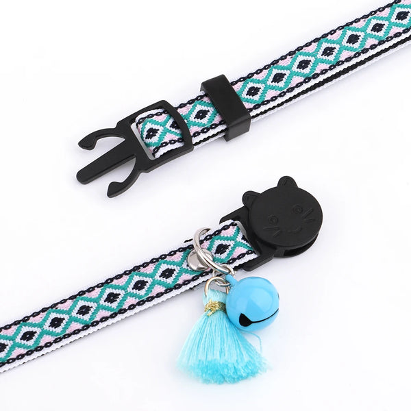 Personalized Nylon Cat Collar