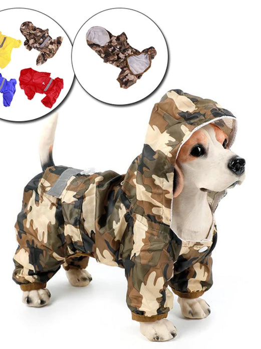 Pet Outdoor Rainwear Hoodies