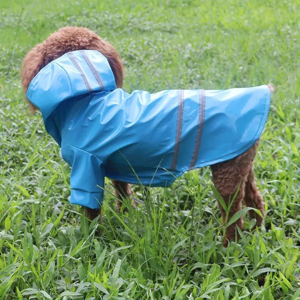 Pets Hooded  Breathable Raincoats