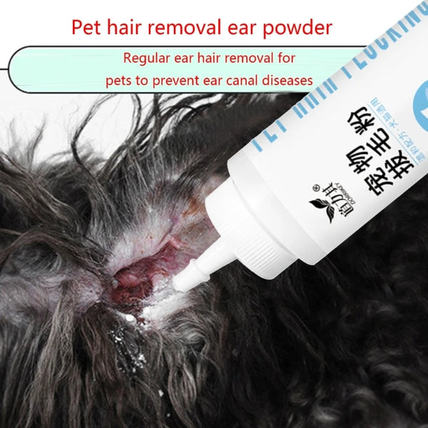 Easy To Use Pet Ear Hair Remover Powder