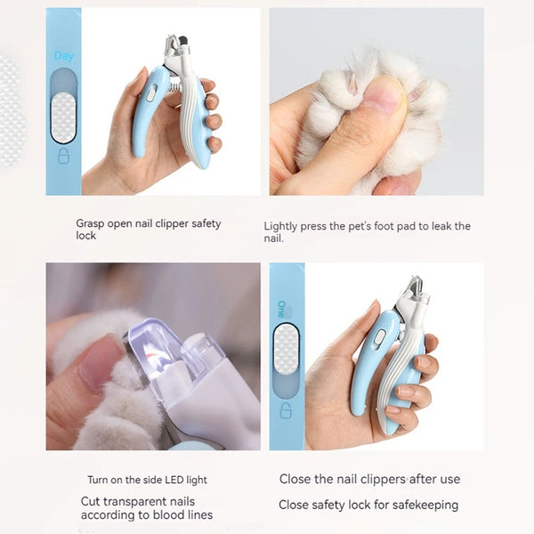 Splash-Proof Pet Nail Cutter