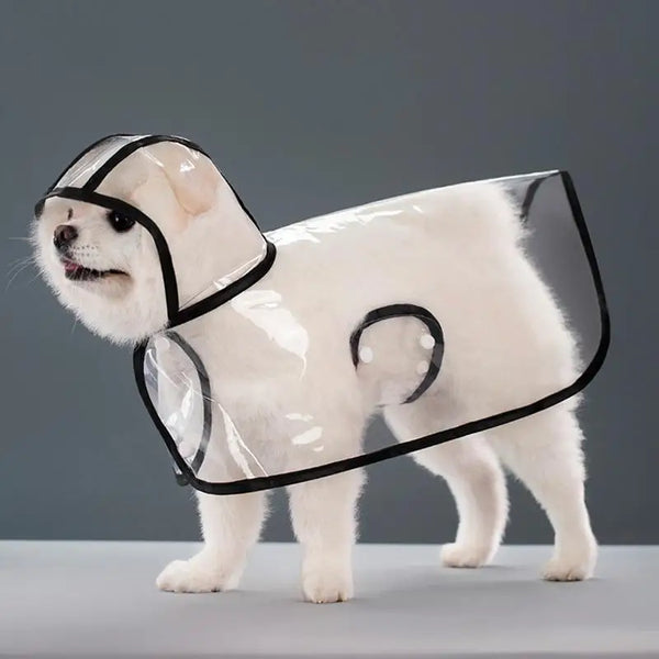 Waterproof Pet Raincoats With Poncho