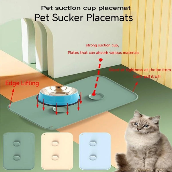 Silicone Pet Placemats Sticky Bowl