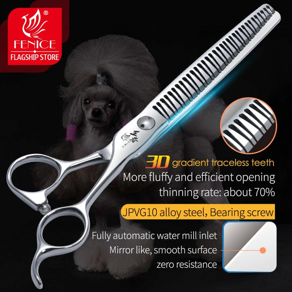 VG10 Steel Pet Grooming Chunker Scissors