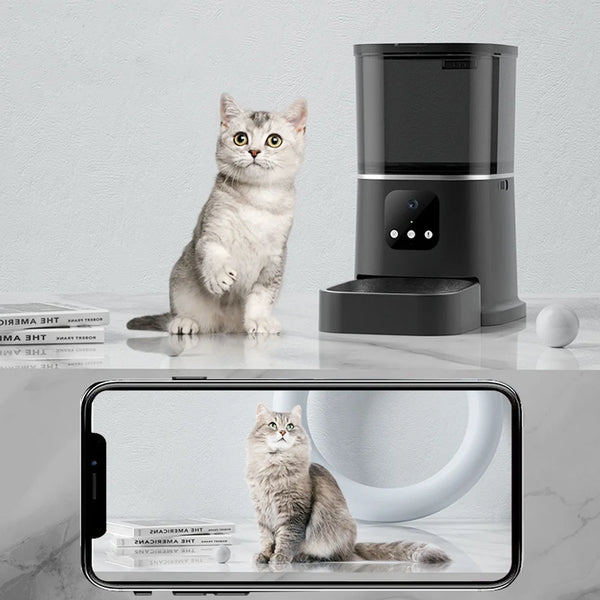 Automatic Camera Video Smart Pet Feeder