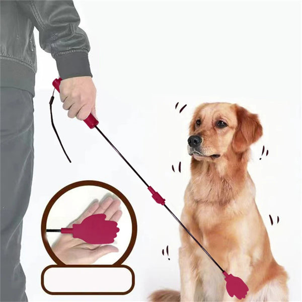 Red Folding Pet Training Stick