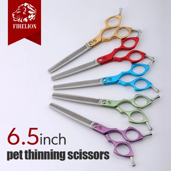 6.0/6.5 Inch Colorful Dog Grooming Scissors