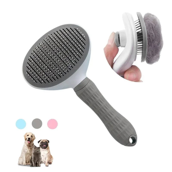 Pet Hair Cleaning  Grooming Brush