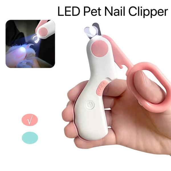 Pet Nail Clipper With LED Light