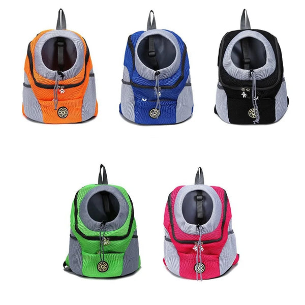 Double Shoulder Portable Travel Pet Backpack