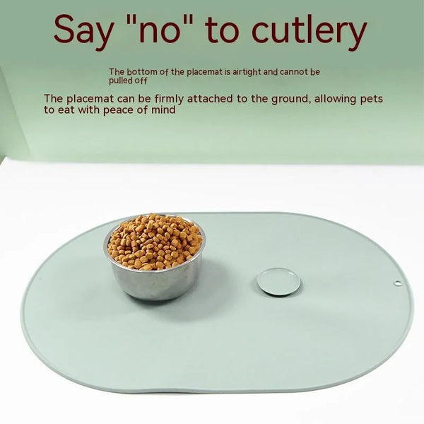 Silicone Pet Placemats Sticky Bowl