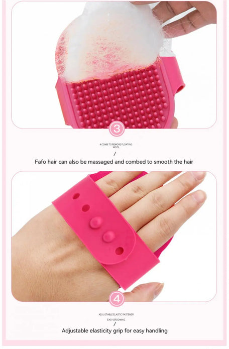 Soft Rubber Pet Hair Remover Tools