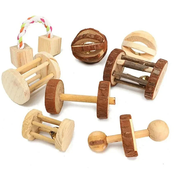 Natural Wooden Pets Toys