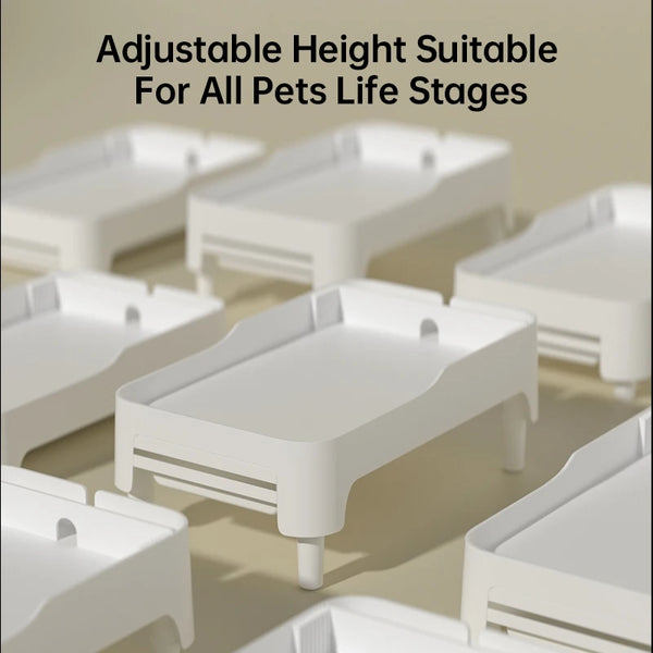 Elevated Holder For Automatic Pet Feeders