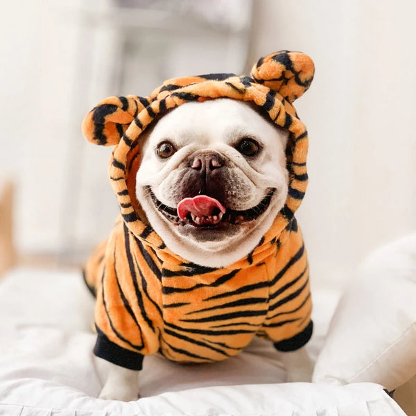 Winter Warm Dog Jumpsuit Costume