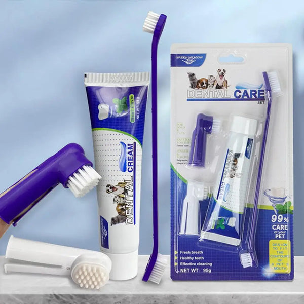 Pet Dental Care Toothpaste Toothbrush