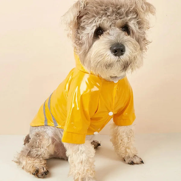 Pets Hooded  Breathable Raincoats