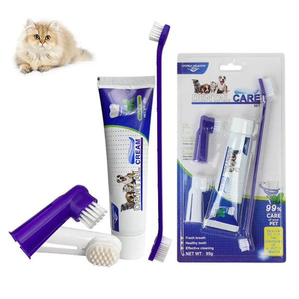 Pet Dental Care Toothpaste Toothbrush