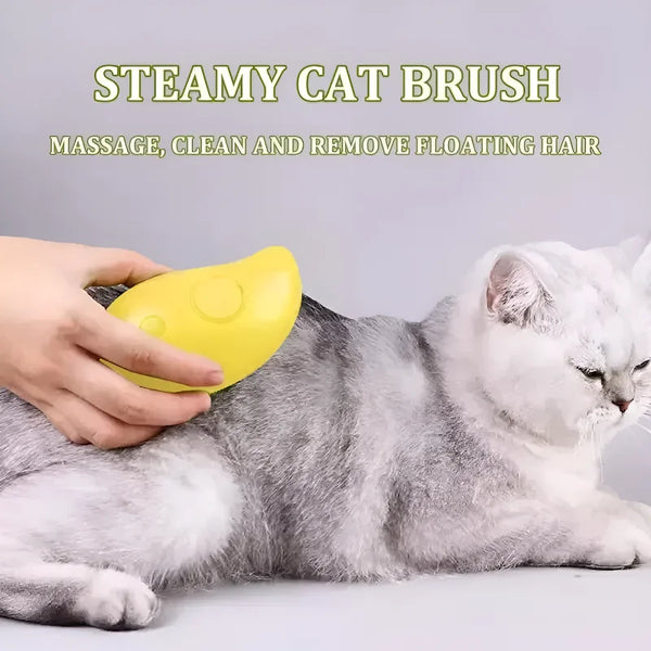 Pet's Steamy Brush Sprayer for Massage